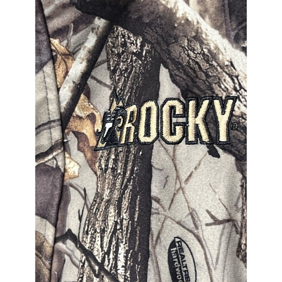 ProHunter Gear By Rocky Bibs Mens‎ XLarge Camo RealTree Hardwoods Thinsulate - Picture 2 of 16